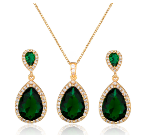 Load image into Gallery viewer, Zircon Jewelry Set
