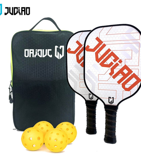Pickleball Paddles Set Includes 4 Balls