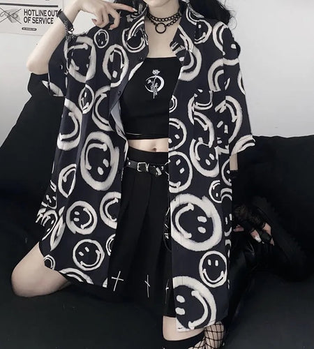 Black Half Sleeve Blouse